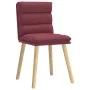 Sillas de comedor 2 unidades tela rojo tinto by , dining chairs - Ref: Foro24-4101296, Price: 111,25 €, Discount: %