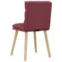 Sillas de comedor 2 unidades tela rojo tinto by , dining chairs - Ref: Foro24-4101296, Price: 111,25 €, Discount: %
