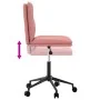 Silla de comedor cuero sintético rosa de , Sillas de comedor - Ref: Foro24-4101326, Precio: 62,81 €, Descuento: %