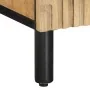 Mueble de TV marrón 105x33x46 cm madera maciza mango de , Almacenamiento para CD y DVD - Ref: Foro24-4017734, Precio: 129,32 ...