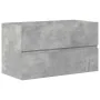 Set muebles de baño 2 piezas madera contrachapada gris hormigón von , Badezimmermöbel - Ref: Foro24-3324915, Preis: 228,24 €,...