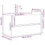 Set muebles de baño 2 piezas madera contrachapada gris hormigón von , Badezimmermöbel - Ref: Foro24-3324915, Preis: 228,24 €,...