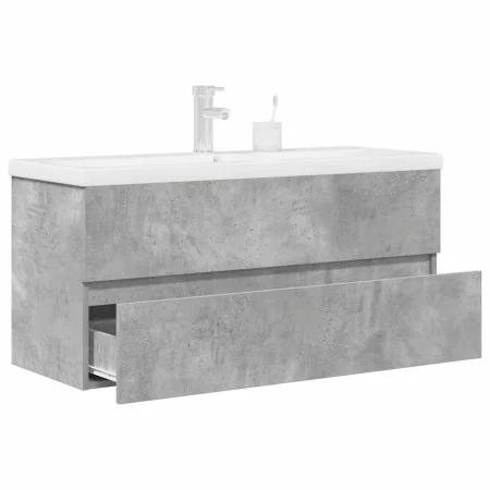 Set muebles de baño 2 piezas madera contrachapada gris hormigón von , Badezimmermöbel - Ref: Foro24-3324917, Preis: 314,35 €,...