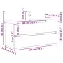 Set muebles de baño 2 piezas madera contrachapada gris hormigón von , Badezimmermöbel - Ref: Foro24-3324917, Preis: 314,35 €,...