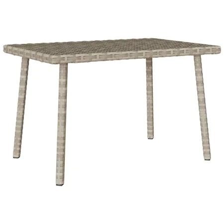 Mesa centro jardín rectangular gris claro 60x40x37 cm by , Garden tables - Ref: Foro24-4104054, Price: 32,31 €, Discount: %