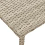 Mesa centro jardín rectangular gris claro 60x40x37 cm by , Garden tables - Ref: Foro24-4104054, Price: 32,31 €, Discount: %