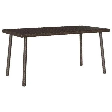 Mesa centro jardín rectangular marrón 80x40x37 cm von , Gartentische - Ref: Foro24-4104056, Preis: 40,05 €, Rabatt: %