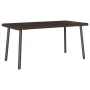 Mesa centro jardín rectangular marrón 80x40x37 cm von , Gartentische - Ref: Foro24-4104056, Preis: 40,05 €, Rabatt: %