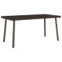 Mesa centro jardín rectangular marrón 80x40x37 cm von , Gartentische - Ref: Foro24-4104056, Preis: 40,05 €, Rabatt: %