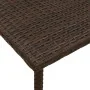 Mesa centro jardín rectangular marrón 80x40x37 cm von , Gartentische - Ref: Foro24-4104056, Preis: 40,05 €, Rabatt: %