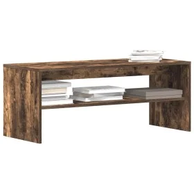 Mueble de TV madera contrachapada roble ahumado 100x40x40 cm de , Muebles TV - Ref: Foro24-859122, Precio: 41,48 €, Descuento: %