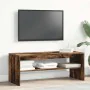Mueble de TV madera contrachapada roble ahumado 100x40x40 cm by , TV Furniture - Ref: Foro24-859122, Price: 41,48 €, Discount: %
