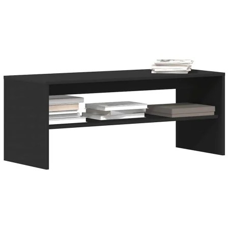 Mueble para TV madera contrachapada negro100x40x40 cm by , TV Furniture - Ref: Foro24-862402, Price: 44,66 €, Discount: %