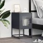 Mesita de noche acero laminado en frío antracita 36x39x60,5 cm de , Mesitas de noche - Ref: Foro24-853328, Precio: 51,57 €, D...