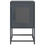 Mesita de noche acero laminado en frío antracita 36x39x60,5 cm de , Mesitas de noche - Ref: Foro24-853328, Precio: 51,57 €, D...