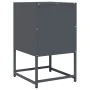 Mesita de noche acero laminado en frío antracita 36x39x60,5 cm de , Mesitas de noche - Ref: Foro24-853328, Precio: 51,57 €, D...