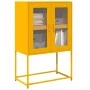 Aparador de acero amarillo mostaza 68x39x107 cm by , Sideboards - Ref: Foro24-853377, Price: 96,27 €, Discount: %