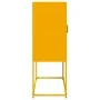 Aparador de acero amarillo mostaza 68x39x107 cm by , Sideboards - Ref: Foro24-853377, Price: 96,27 €, Discount: %