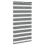 Estor cebra gris oscuro 70x100cm tejido ancho 65,9 cm poliéster by , Blinds and blinds - Ref: Foro24-4014099, Price: 25,30 €,...