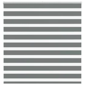 Estor cebra gris oscuro tejido ancho 145,9 cm poliéster by , Blinds and blinds - Ref: Foro24-4014115, Price: 30,43 €, Discoun...
