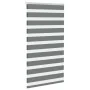Estor cebra gris oscuro 90x100cm tejido ancho 85,9 cm poliéster by , Blinds and blinds - Ref: Foro24-4014103, Price: 23,47 €,...