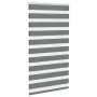Estor cebra gris oscuro 90x150cm tejido ancho 85,9 cm poliéster by , Blinds and blinds - Ref: Foro24-4014129, Price: 27,25 €,...