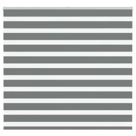 Estor cebra gris oscuro tejido ancho 155,9 cm poliéster by , Blinds and blinds - Ref: Foro24-4014143, Price: 43,72 €, Discoun...