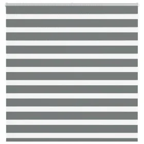 Estor cebra gris oscuro tejido ancho 145,9 cm poliéster by , Blinds and blinds - Ref: Foro24-4014141, Price: 37,68 €, Discoun...
