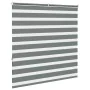 Estor cebra gris oscuro tejido ancho 145,9 cm poliéster by , Blinds and blinds - Ref: Foro24-4014141, Price: 38,56 €, Discoun...