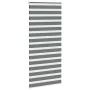 Estor cebra gris oscuro 100x230cm tejido ancho 95,9cm poliéster von , Jalousien und Jalousien - Ref: Foro24-4014183, Preis: 3...