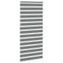 Estor cebra gris oscuro 100x230cm tejido ancho 95,9cm poliéster von , Jalousien und Jalousien - Ref: Foro24-4014183, Preis: 3...