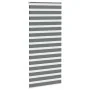 Estor cebra gris oscuro tejido ancho 110,9 cm poliéster de , Persianas y estores - Ref: Foro24-4014160, Precio: 35,31 €, Desc...
