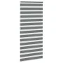 Estor cebra gris oscuro 100x200cm tejido ancho 95,9cm poliéster by , Blinds and blinds - Ref: Foro24-4014157, Price: 32,56 €,...