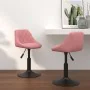 Sillas de comedor giratorias 2 unidades terciopelo rosa von , Essstühle - Ref: Foro24-335332, Preis: 120,88 €, Rabatt: %