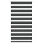 Estor cebra negro 80x100 cm tejido ancho 75,9 cm poliéster de , Persianas y estores - Ref: Foro24-4014205, Precio: 22,28 €, D...