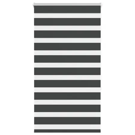 Estor cebra negro 75x150 cm tejido ancho 70,9 cm poliéster von , Jalousien und Jalousien - Ref: Foro24-4014230, Preis: 26,40 ...