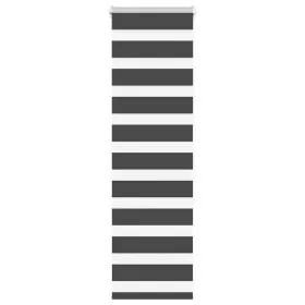 Estor cebra negro 45x150 cm tejido ancho 40,9 cm poliéster by , Blinds and blinds - Ref: Foro24-4014224, Price: 18,90 €, Disc...