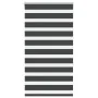 Estor cebra negro 85x150 cm tejido ancho 80,9 cm poliéster by , Blinds and blinds - Ref: Foro24-4014232, Price: 20,85 €, Disc...