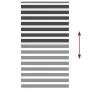 Estor cebra negro 120x230 cm tejido ancho 115,9 cm poliéster by , Blinds and blinds - Ref: Foro24-4014291, Price: 34,91 €, Di...