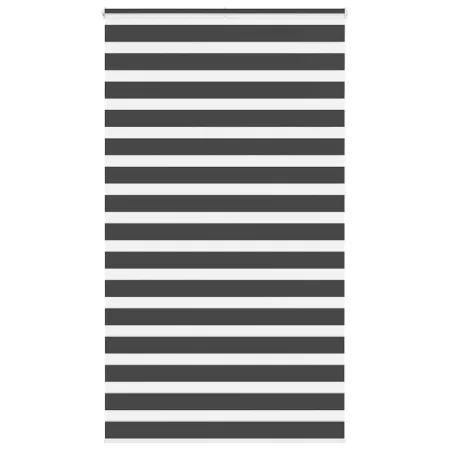 Estor cebra negro 130x230 cm tejido ancho 125,9 cm poliéster von , Jalousien und Jalousien - Ref: Foro24-4014293, Preis: 27,7...