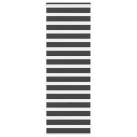 Estor cebra negro 90x230 cm tejido ancho 85,9 cm poliéster by , Blinds and blinds - Ref: Foro24-4014285, Price: 31,44 €, Disc...