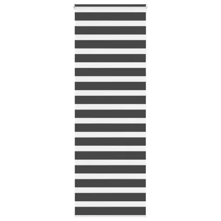 Estor cebra negro 90x230 cm tejido ancho 85,9 cm poliéster de , Persianas y estores - Ref: Foro24-4014285, Precio: 32,17 €, D...