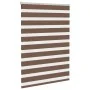 Estor cebra marrón 115x100 cm tejido ancho 110,9 cm poliéster by , Blinds and blinds - Ref: Foro24-4014316, Price: 25,95 €, D...