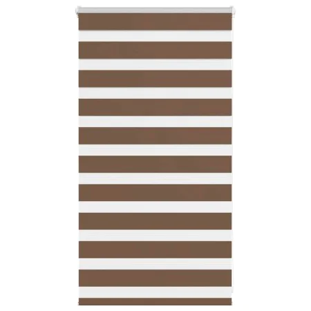 Estor cebra marrón 80x100 cm tejido ancho 75,9 cm poliéster von , Jalousien und Jalousien - Ref: Foro24-4014309, Preis: 18,62...