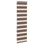 Estor cebra marrón 45x150 cm tejido ancho 40,9 cm poliéster de , Persianas y estores - Ref: Foro24-4014328, Precio: 21,50 €, ...