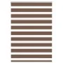 Estor cebra marrón 105x150 cm tejido ancho 100,9 cm poliéster de , Persianas y estores - Ref: Foro24-4014340, Precio: 26,81 €...