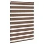 Estor cebra marrón 105x150 cm tejido ancho 100,9 cm poliéster de , Persianas y estores - Ref: Foro24-4014340, Precio: 26,81 €...