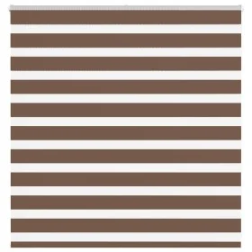 Estor cebra marrón 150x100 cm tejido ancho 145,9 cm poliéster by , Blinds and blinds - Ref: Foro24-4014323, Price: 24,84 €, D...