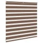 Estor cebra marrón 150x100 cm tejido ancho 145,9 cm poliéster by , Blinds and blinds - Ref: Foro24-4014323, Price: 24,84 €, D...