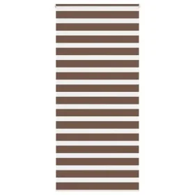 Estor cebra marrón 115x200 cm tejido ancho 110,9 cm poliéster von , Jalousien und Jalousien - Ref: Foro24-4014368, Preis: 30,...